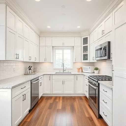 Complete kitchen transformation through cabinet refacing in Sacramento