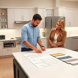 Kitchen remodeling consultation with RCI Integrated Construction One