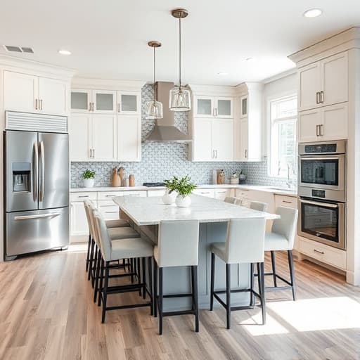Complete kitchen renovation project in Sacramento
