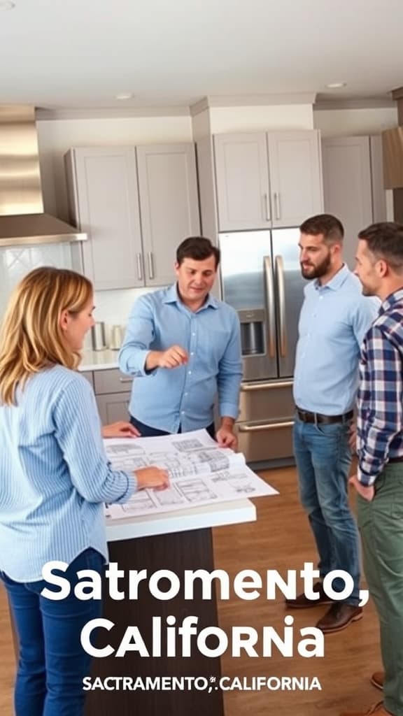 RCI Integrated Construction One kitchen remodeling consultation in Sacramento